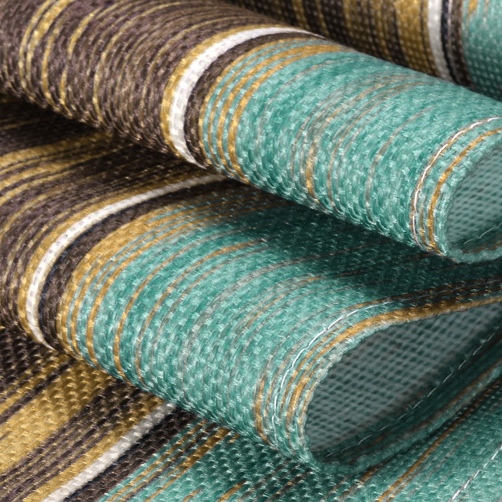 Table Runner 108" x 13", Retro Table Runner, Green & Grey
