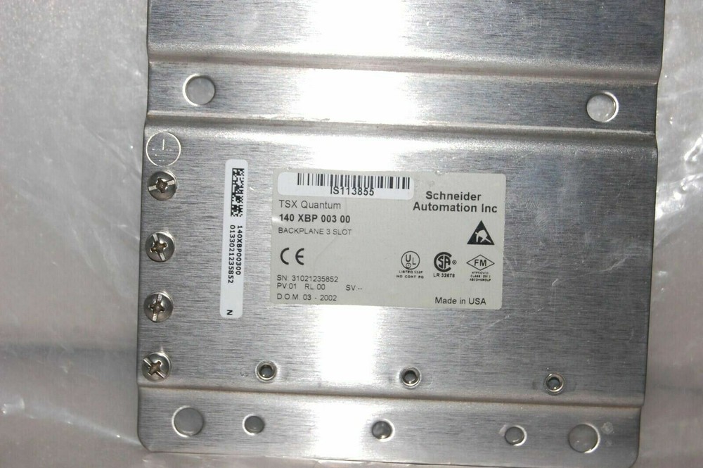 MODICON BACKPLANE 140 XBP 003 00