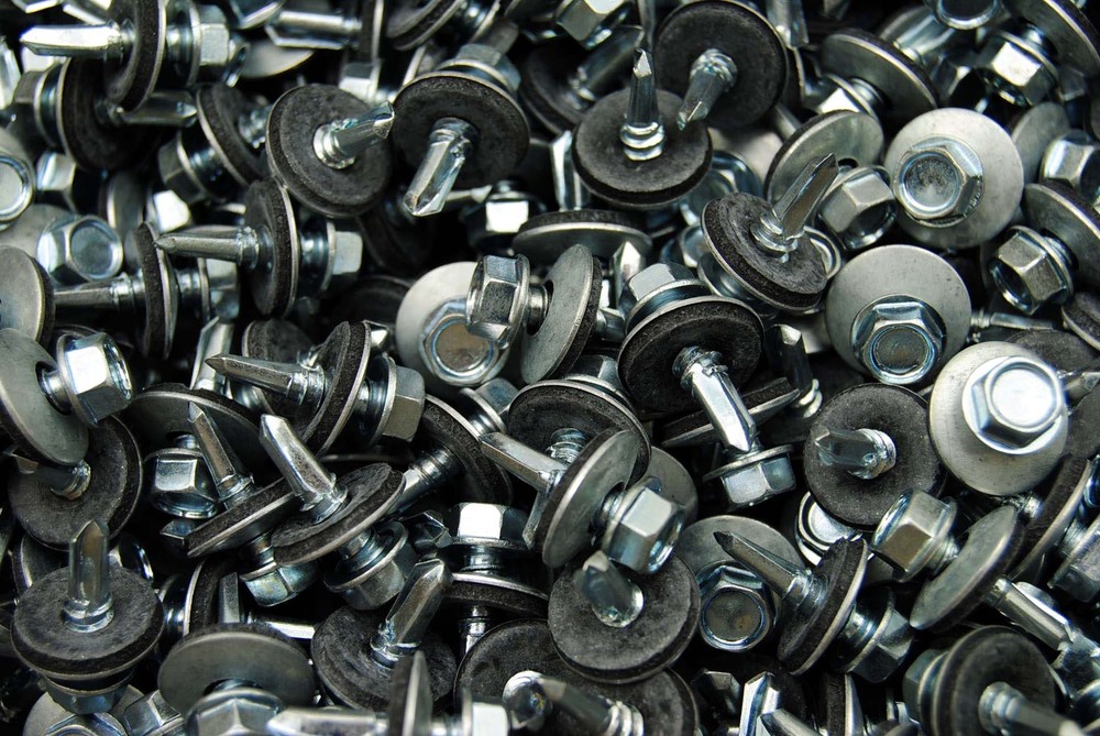 (450) Neo Tek Hex Washer Head 12 x 3/4 Self-Drilling Roofing Siding Screw #12