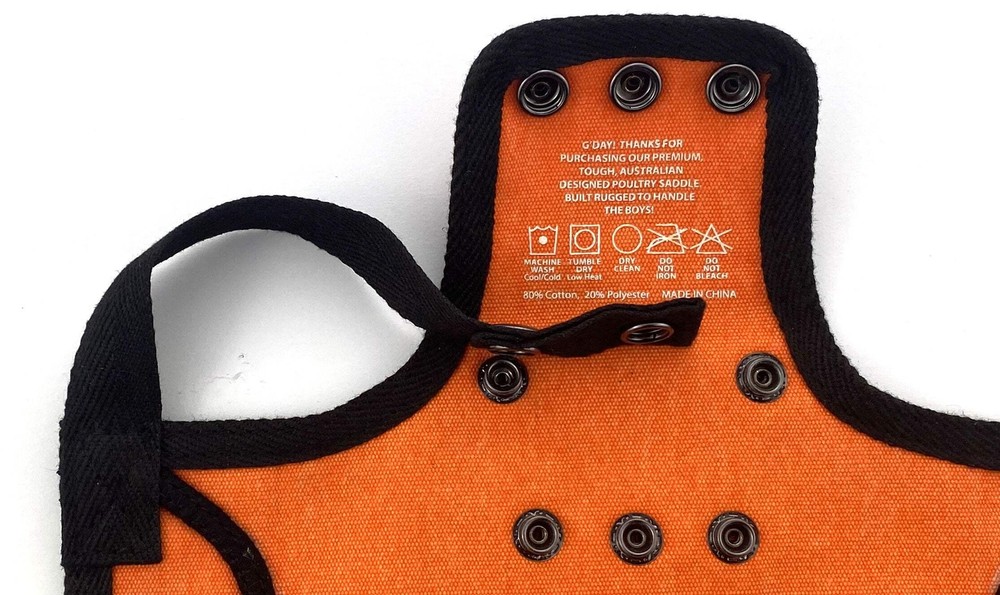 OFFICIAL DOWN UNDER OUTDOORS Extra Large Chicken Saddle