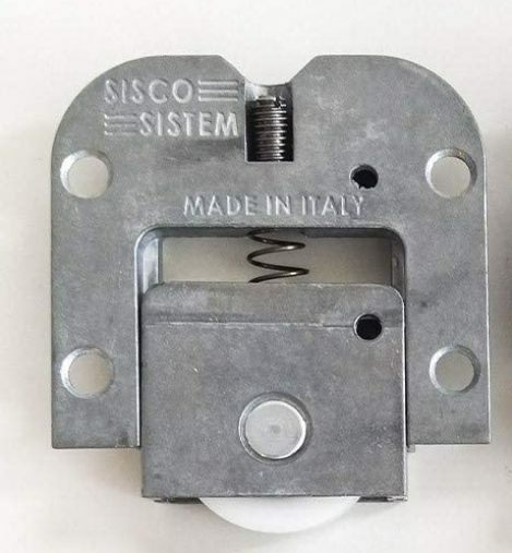 Adjustable bottom trolley with bearing SISCO SYSTEM art. 1213