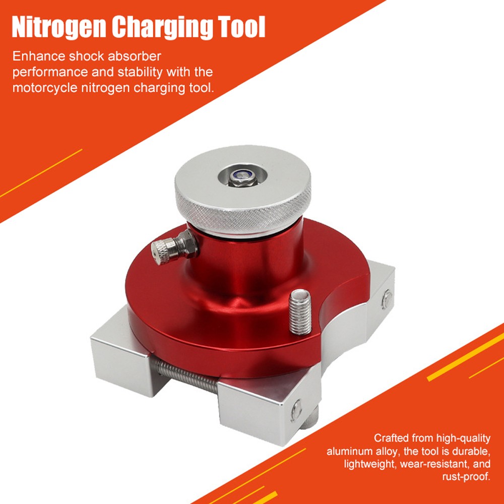Motorcycle Nitrogen Charging Tool Compatible With WP Suspension Shock VGDS