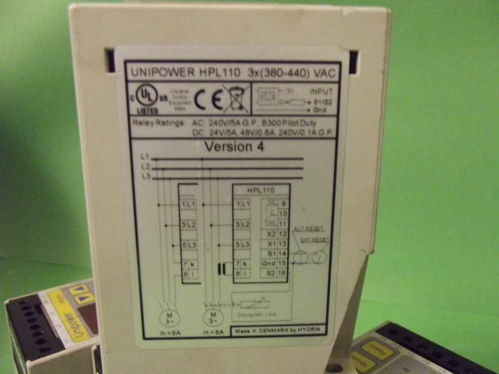 UNIpower HPL110 Digital Controller Version 4