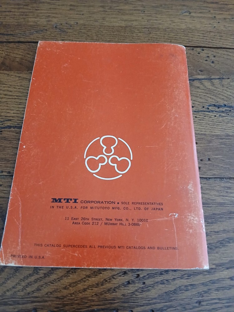 MITUTOYO Measuring Instruments Catalog No. 400