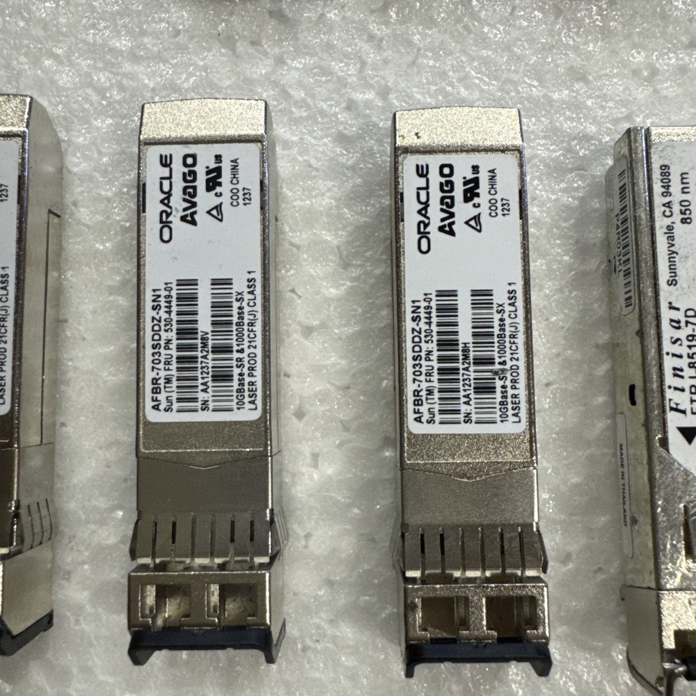 Lot of 16 Cisco & Oracle Transceiver Modules Bin7