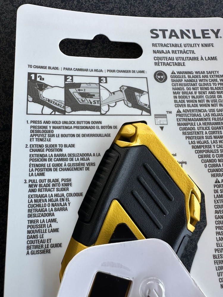 Stanley Retractable Utility Knife