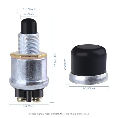 Engine Start Push Button Momentary Start Switch2V Weatherproof Push Button 1