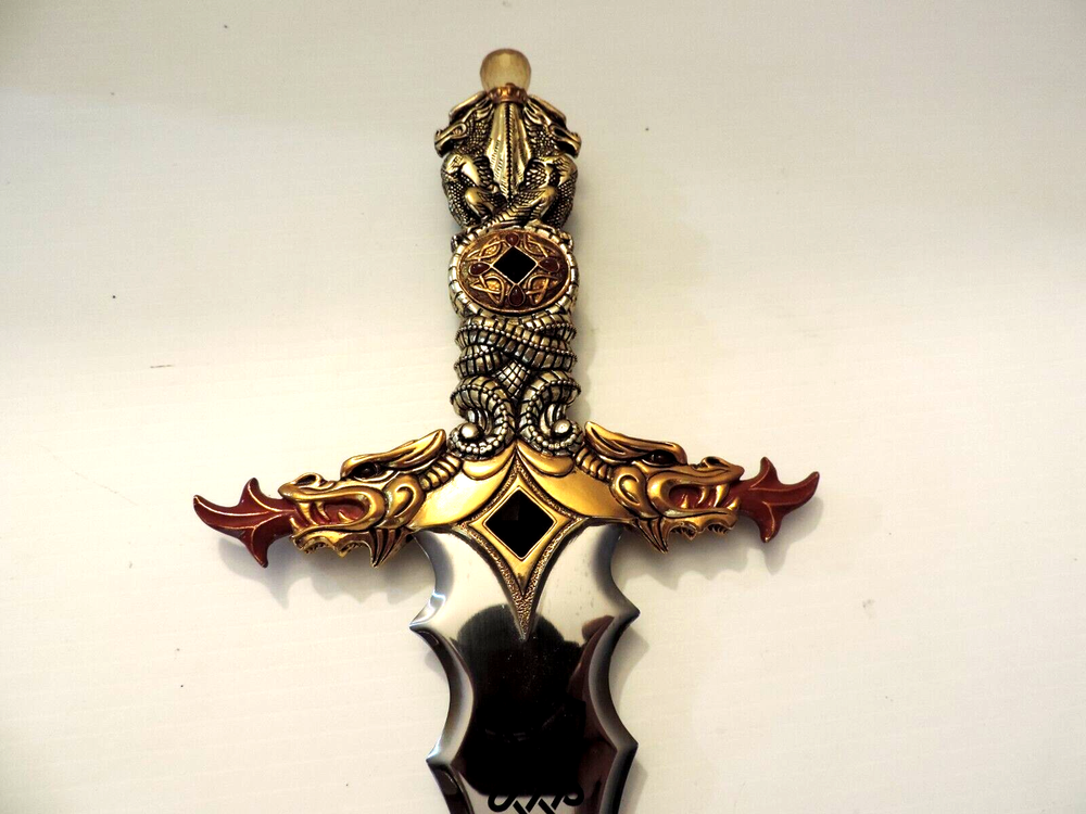 FRANKLIN MINT DRAGONS DAGGER / SWORD PRE OWNED IN GREAT CONDITION # 3