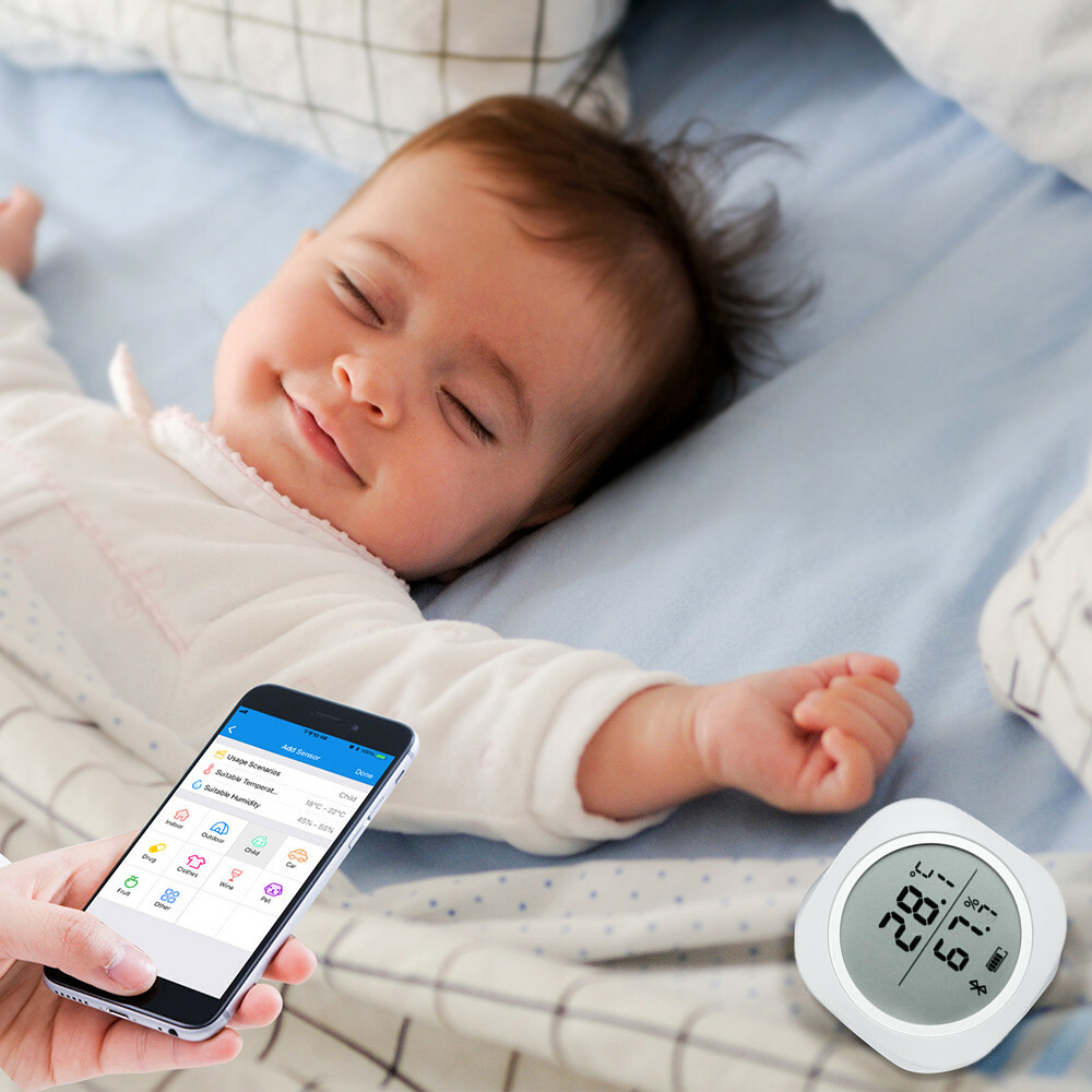 Inkbird Bluetooth Data Logger Temperature Humidity LCD Screen Display Recorder