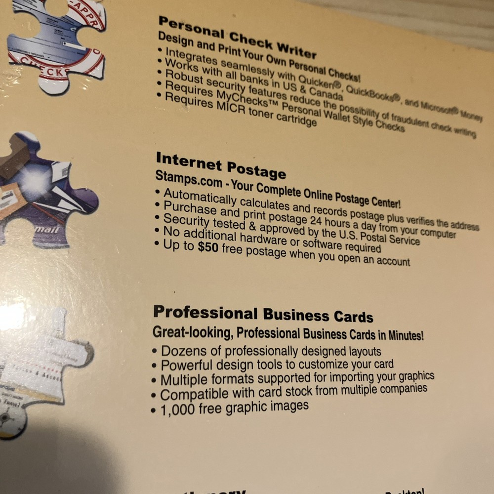 My Personal Organization Suite CD ROM Window 95/98/Me
