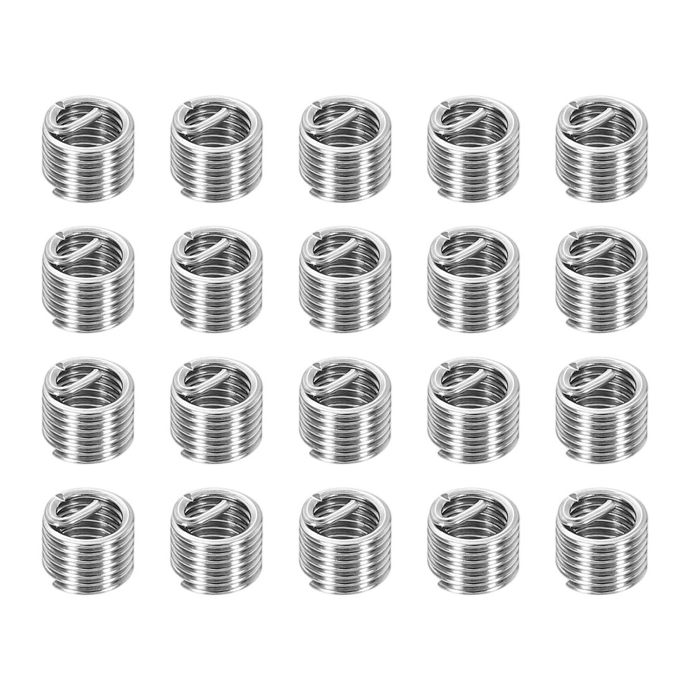 20pcs Wire Thread Inserts M3x0.5 Metric 1.5D 4.3mm Helical Threaded Sleeve