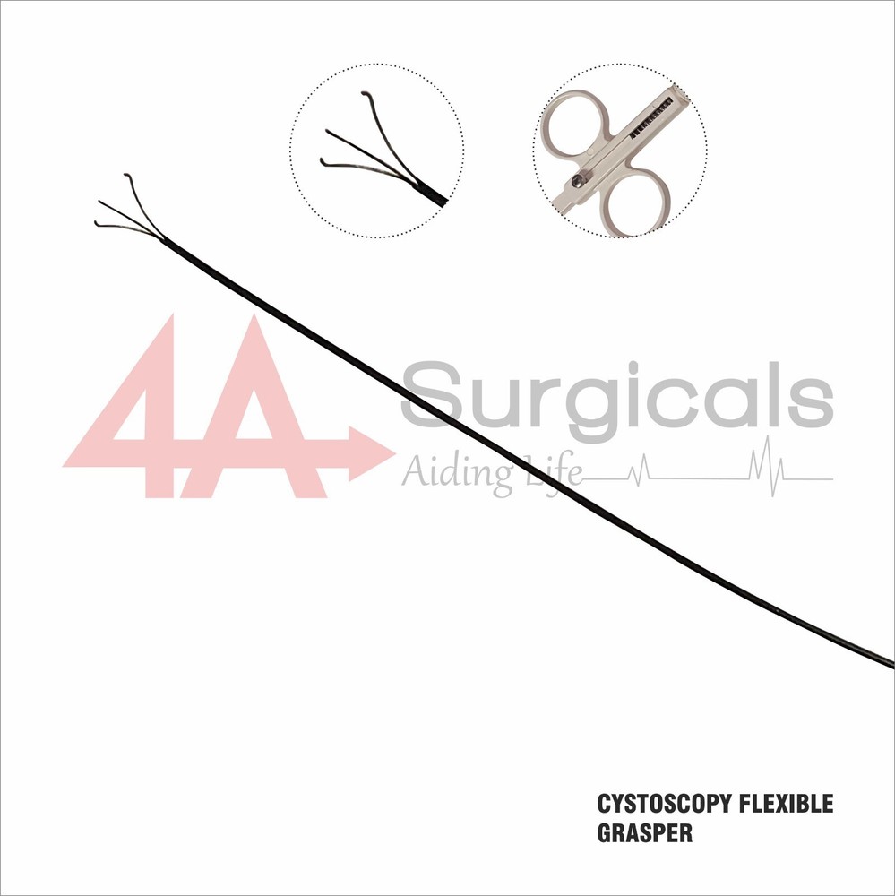 4A CYSTOSCOPY-FLEXIBLE-GRASPER 5Fr 63cm