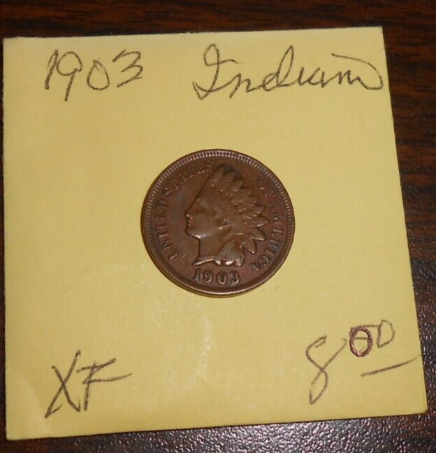 1903 INDIAN HEAD CENT - EXTRA FINE