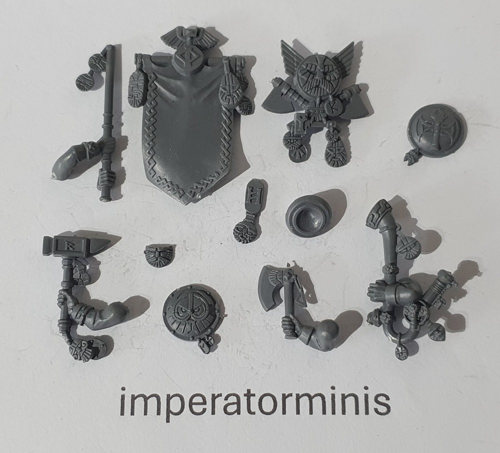 Dwarf Command Bits (C) Standard Musician Warhammer Fantasy AOS
