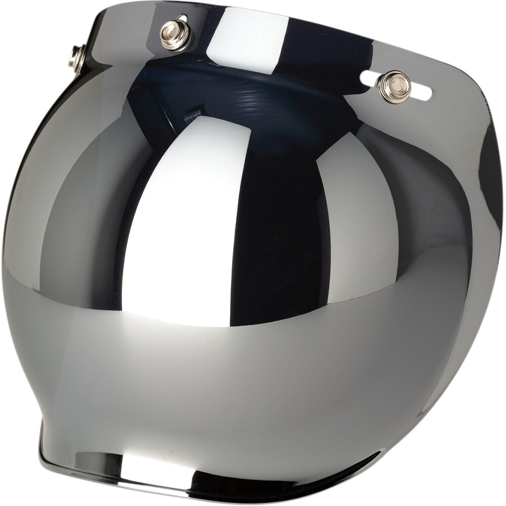 Z1R Universal 3-snap Bubble Shield for Open-Face Motorcycle Helmets