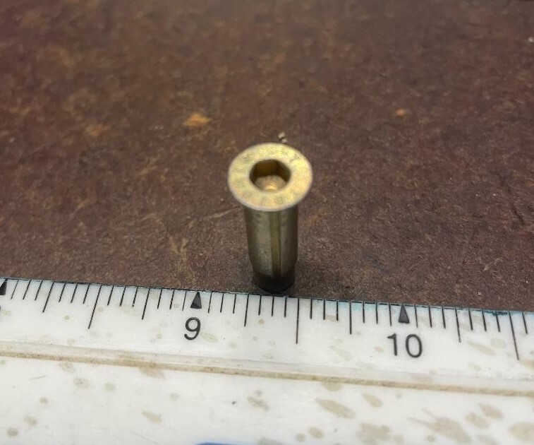 Tridair - Hex Head Steel Turnlock Fastener Stud (NOS)