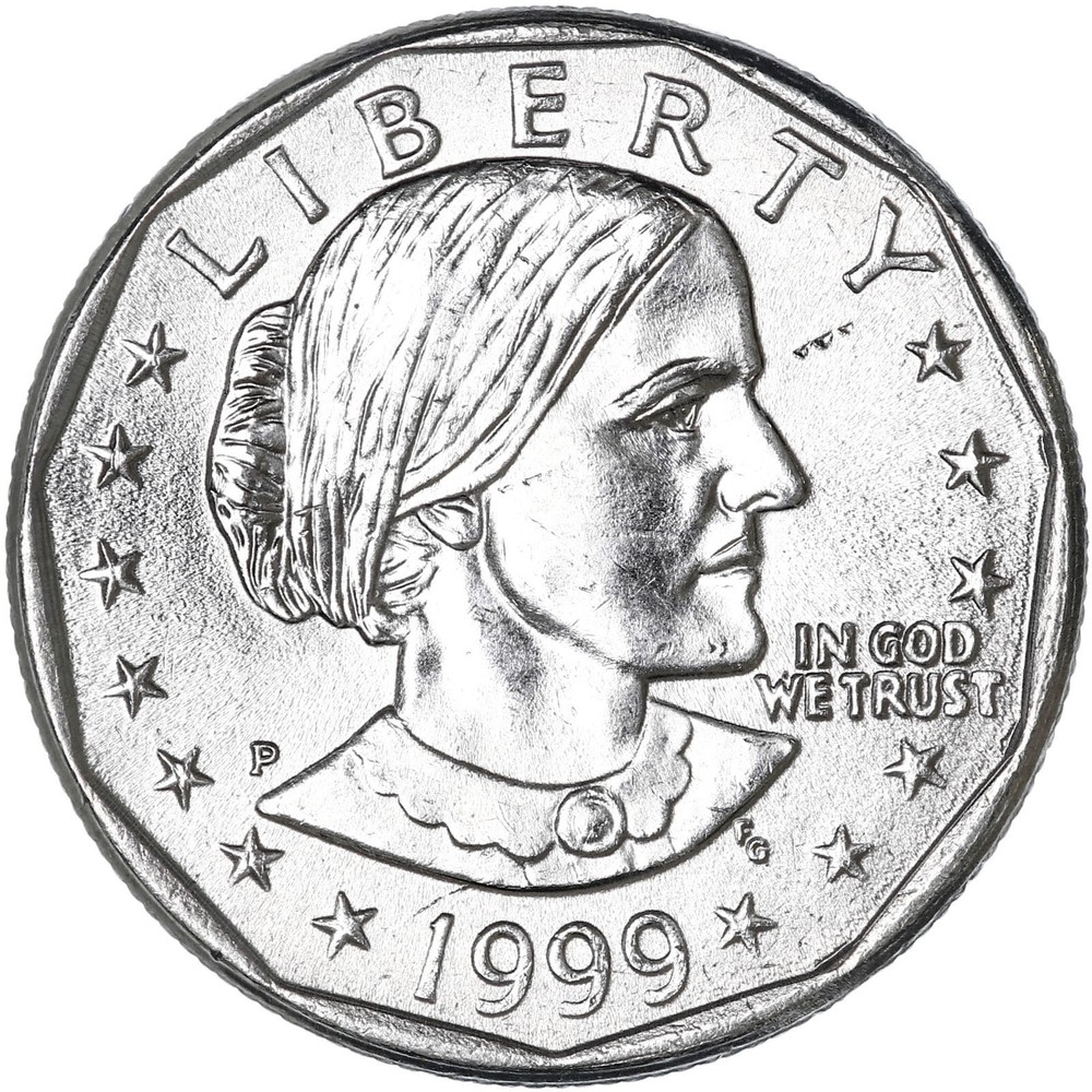 1999 P Susan B Anthony BU Dollar US Mint Coin