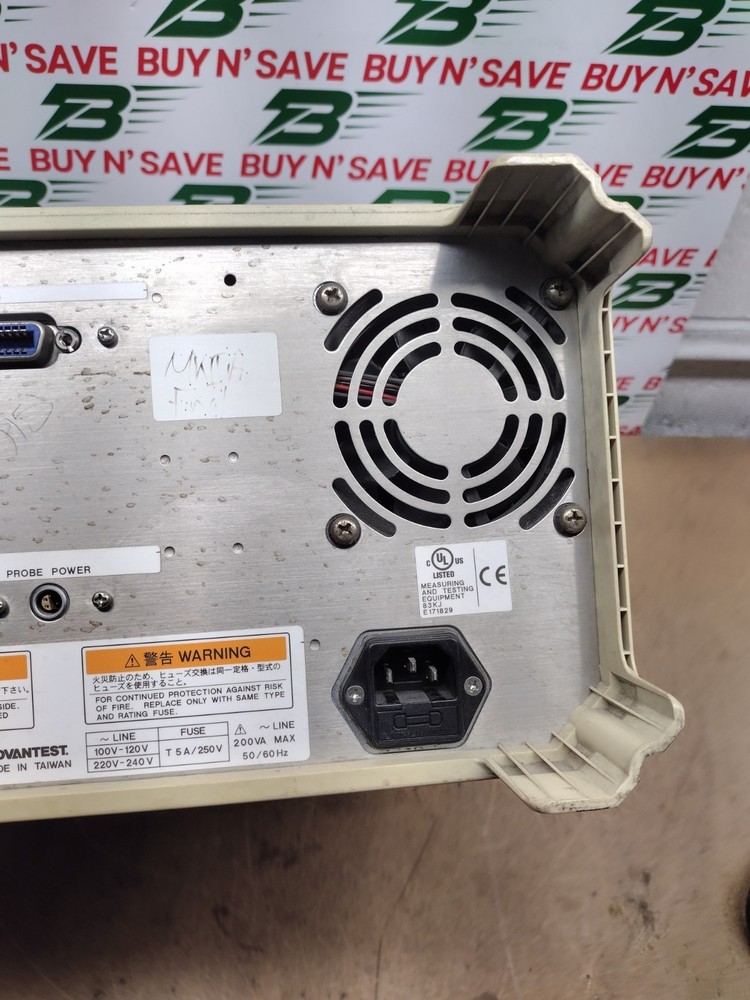 Advantest R3131A Spectrum Analyzer - Powers On - w/Pwr Crd - USED