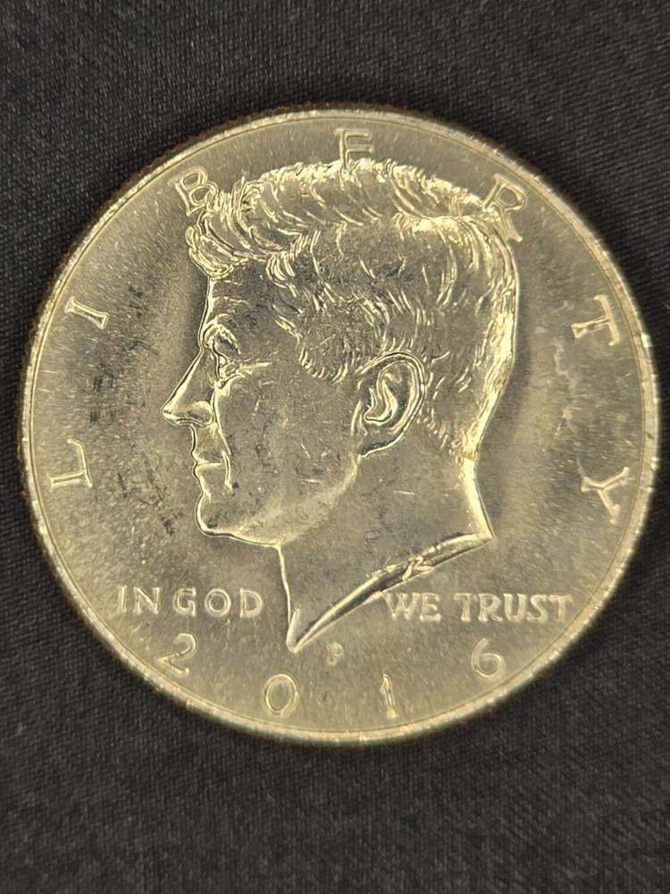 2016 Kennedy Half Dollar – Post-Mint Colorized Space Shuttle Theme –Uncirculated