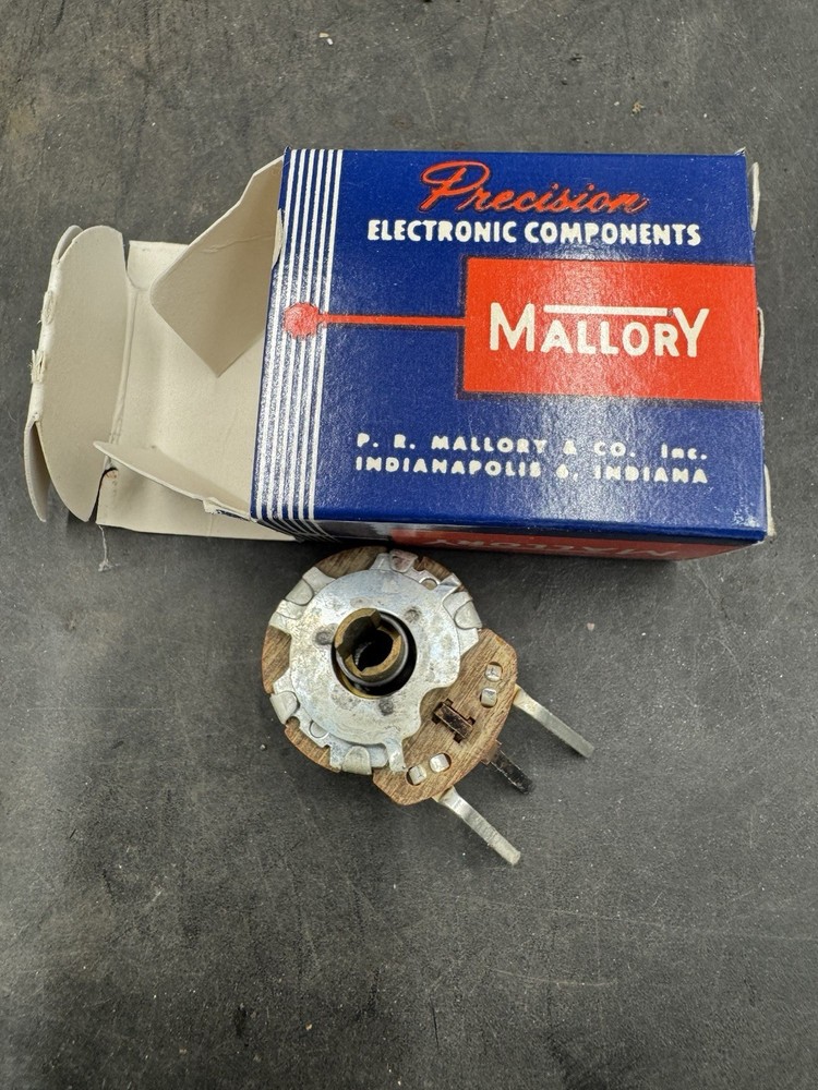MALLORY OHM TAPER  NOS P52L