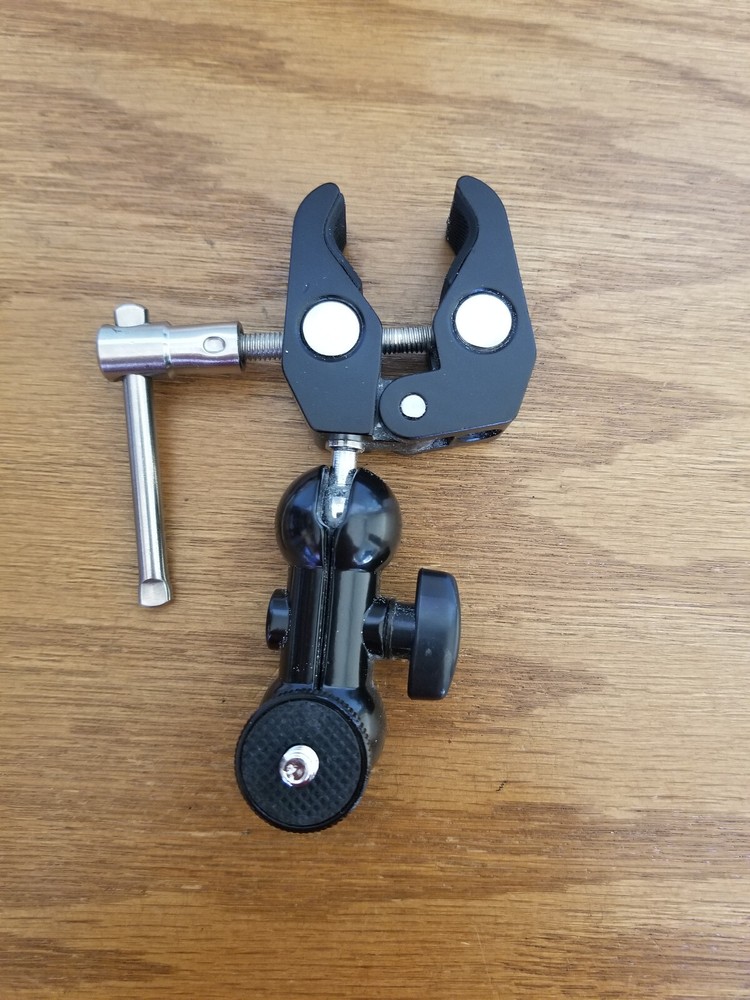 SmallRig Multi-Function Double Ball Head with Clamp 1/4" Screw Model 1138