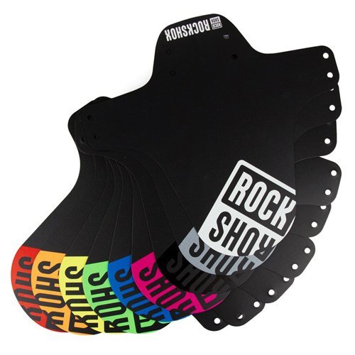 RockShox MTB Fender Front Fork Mudguard , Black/Oxy Red