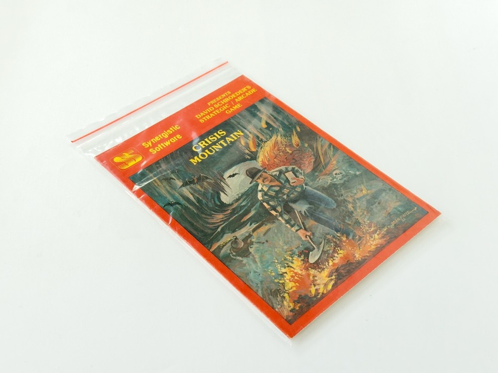 Crisis Mountain - Synergistic Software - 1982 / Apple II