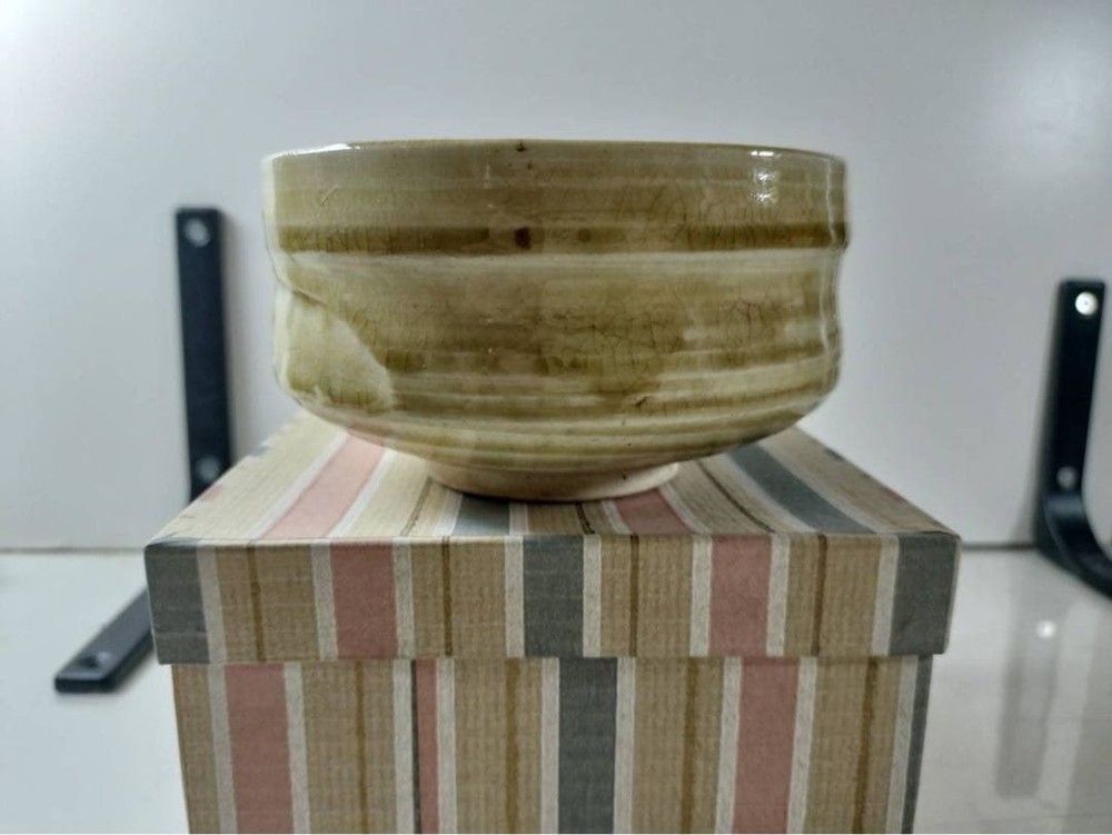 Tea Utensils ceramic cream color medium size
