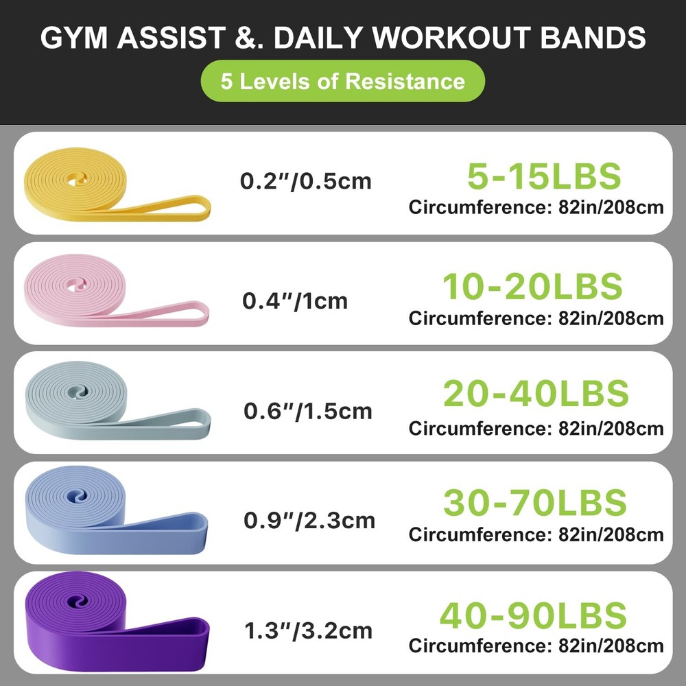 Resistance Bands with Handles, Pull Up Bands, Resistance Bands, Pull Up Assis...
