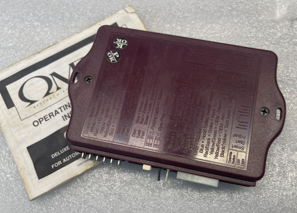 Omega Comfort Start Brain Module M65NVR5501 Only Remote Start Alarm Controller