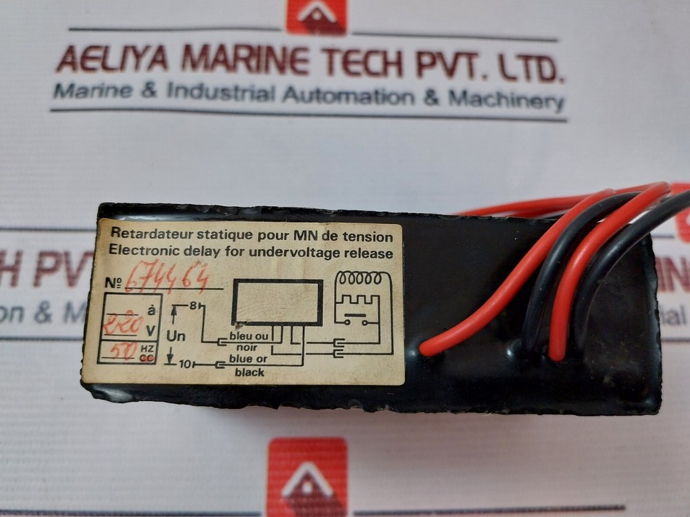 674464 Electronic Delay for Undervoltage Release 220V 50HZ