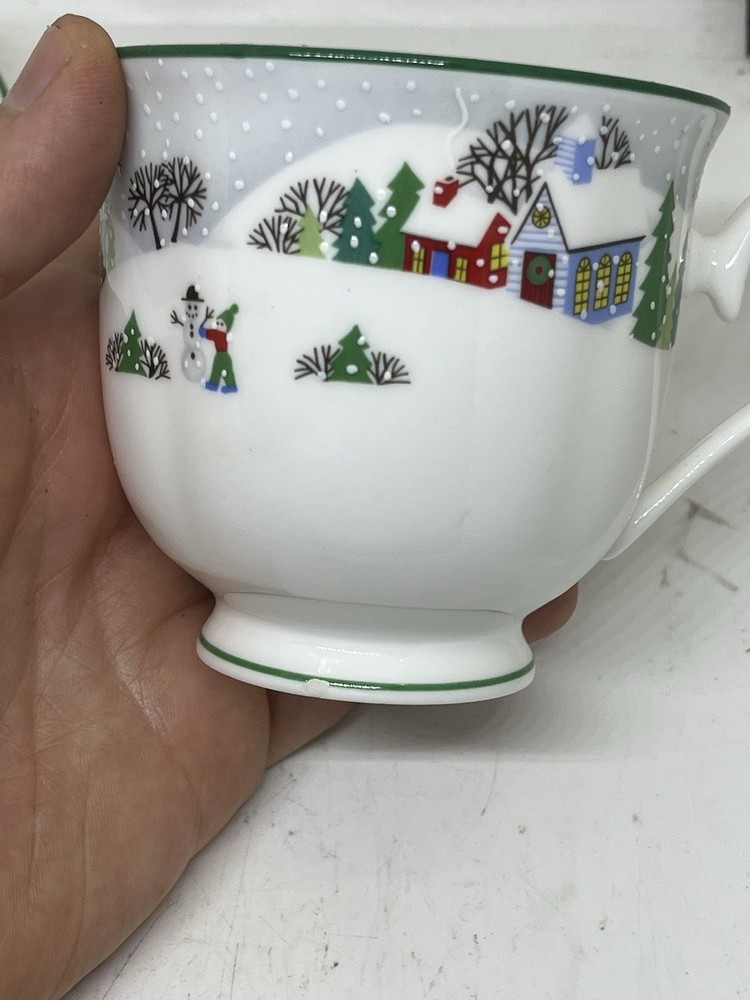 Lenox Sleighride 5 Piece Place Setting As Found Read Description