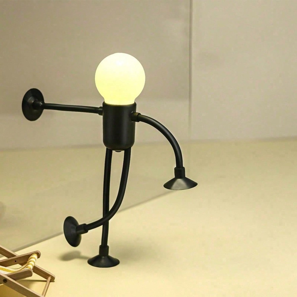 Interactive Decorative Night Light - Bendable Sportsman for Creative Spaces