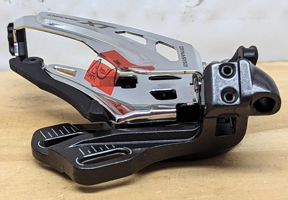 Shimano Deore XT FD-M8020-E 2x11 E-Type, Side-Swing, Front-Pull Front Derailleur