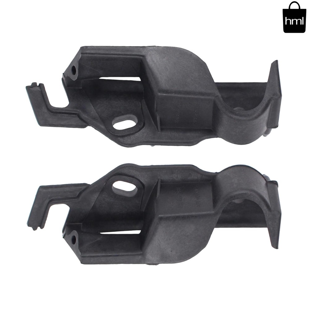 Front Left and Right Bumper Support Holder Guide Bracket Kit for Audi A4