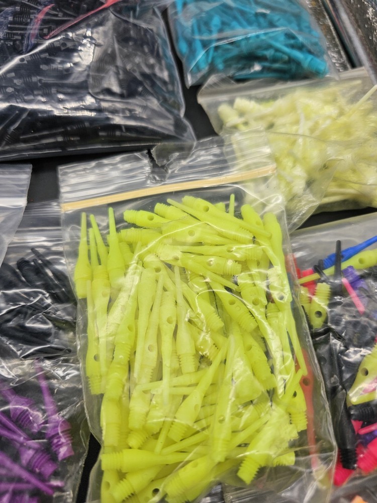 Soft Dart Soft Tip Points 2BA Long (standard) &Short (Stubbies) Bulk Lots NOS