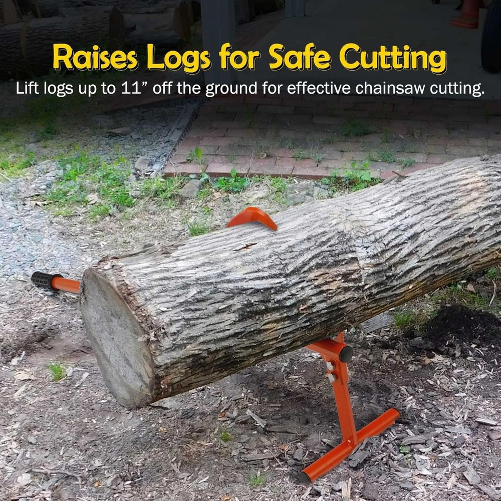 Timberjack Log Roller with Ergonomic Handle for Lifting and Moving Logs