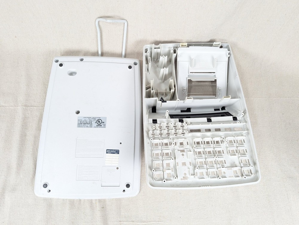 Sharp EL-1197PIII Printing Calculator Housing Shell Parts Unit Only Missing P...