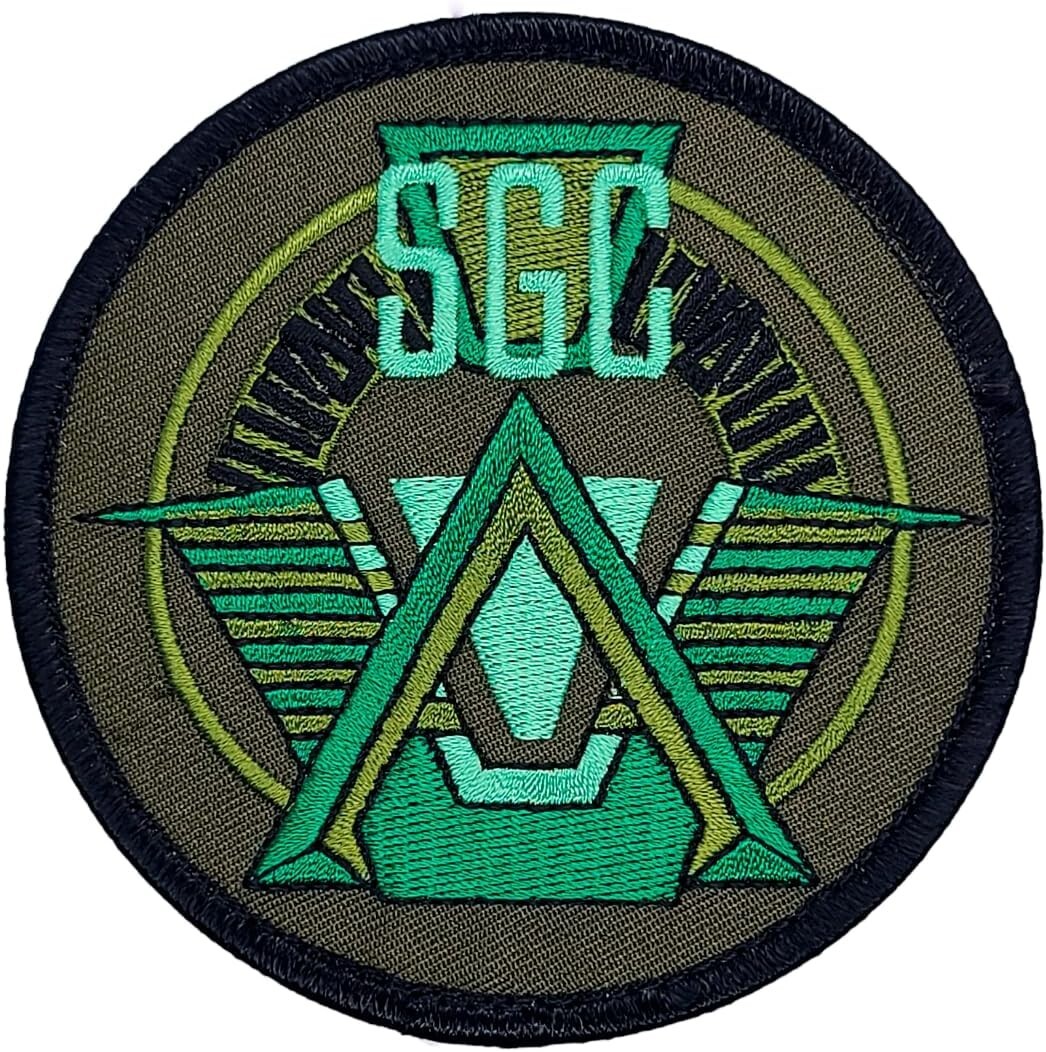 AIRFORCE STARGATE TEAM SCIFY MORALE PATCH | 2PC HOOK BACKING 3.5"