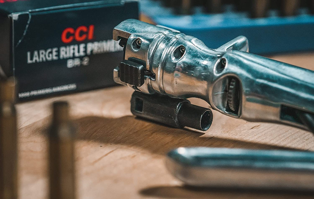 PERFECT Seat Hand Primer Seating Tool Reloading Gun Shell Case Holder Shooting