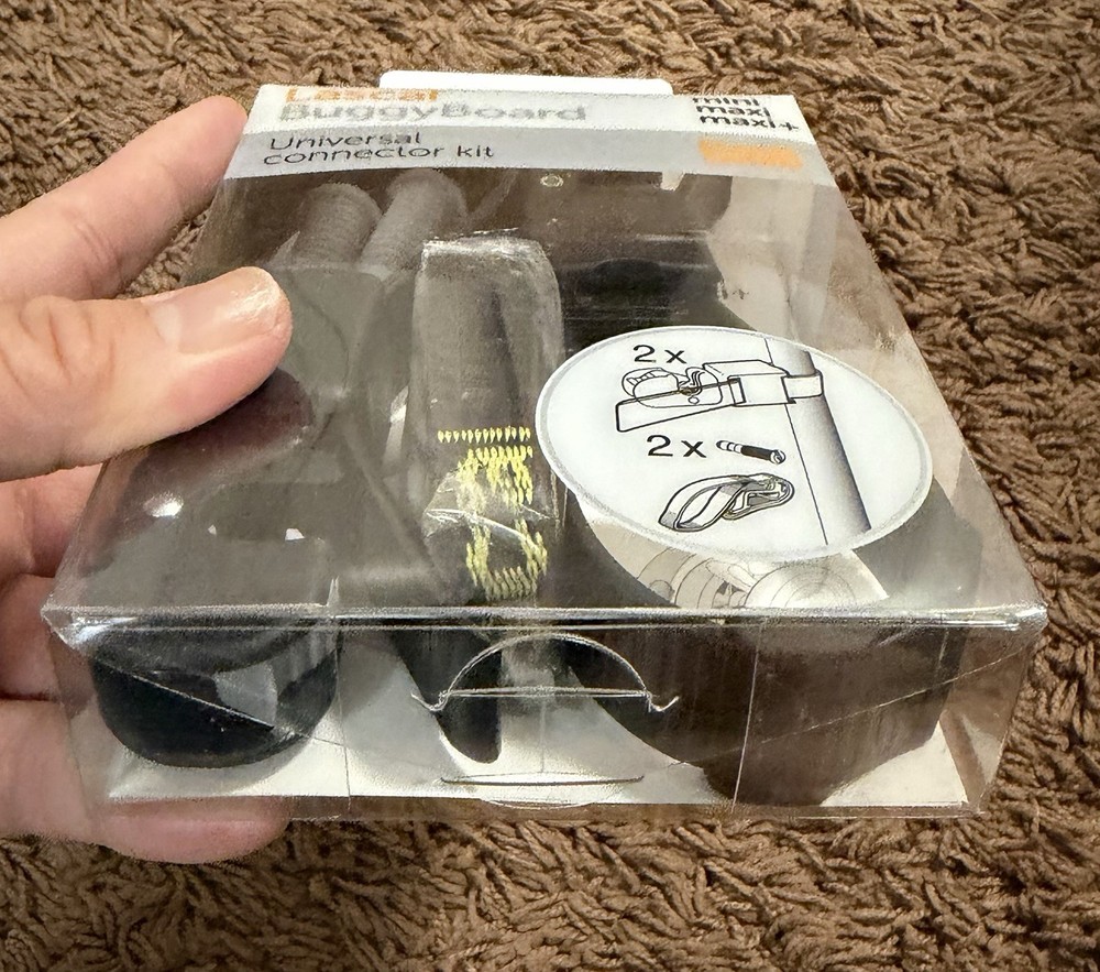 NEW Lascal BuggyBoard Universal Connector Kit Stroller Attachment Easy Install