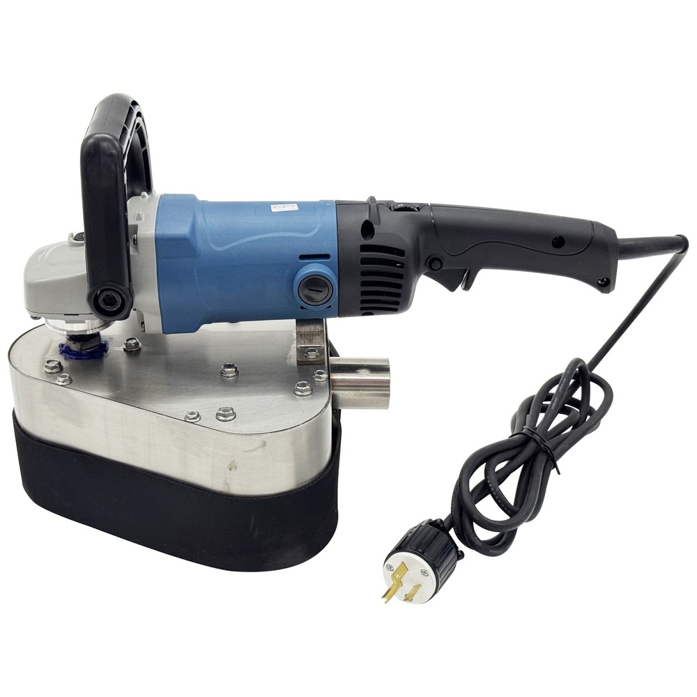 220V Handheld Three Head Dust-free Grinding Machine with Speed Regulator