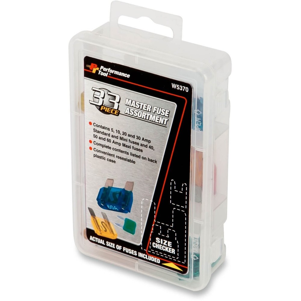Performance Tool 33-Piece Master Fuse Assortment - W5370