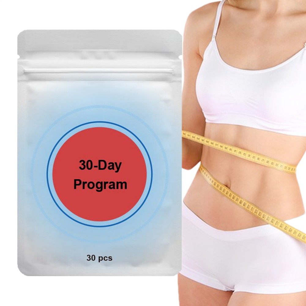 30 PCS Body slim patch 30-Day Program Gentle Daily Use Slimming Belly Patch