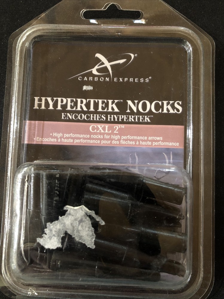 Carbon Express Archery CXL 2 HyperTek Nocks - Black