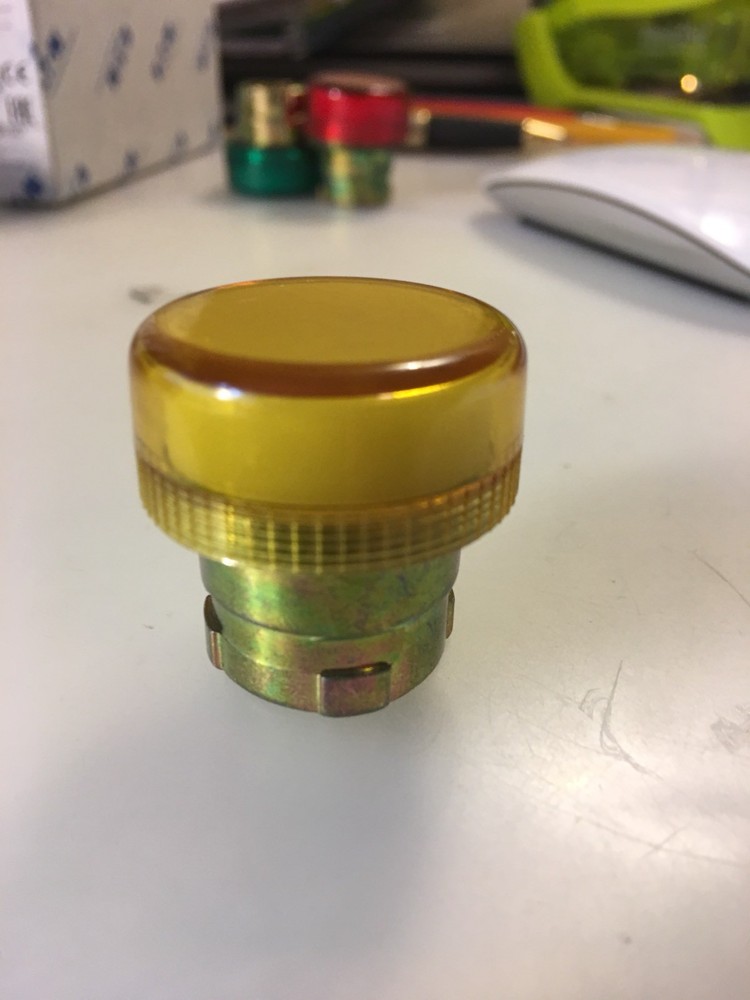 ZB2BV05 Amber Pilot Light Lens