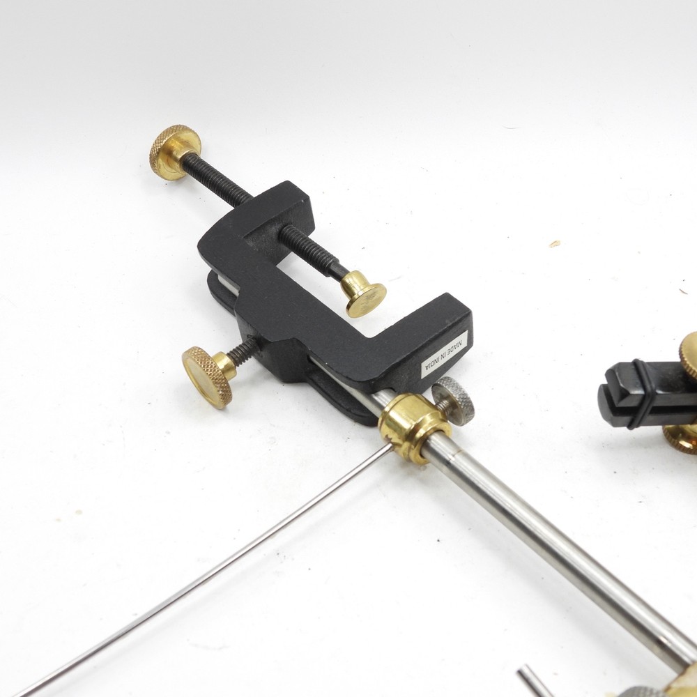 Rotary Fly Tying Vise. Unknown Maker. Made in India.