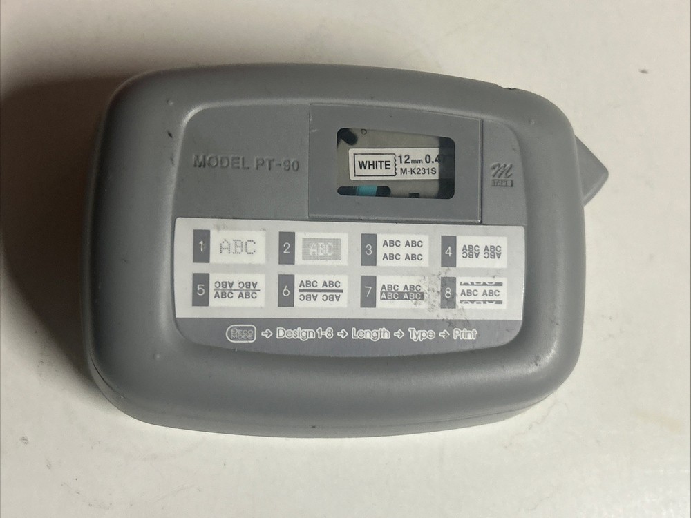 Brother P-Touch PT-90 Electronic Labeling System Label Maker