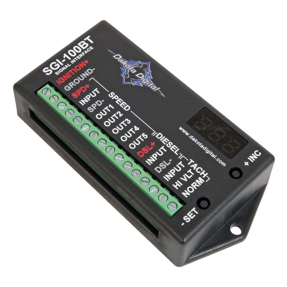 SGI-100BT Universal Speedometer and Tachometer Interface