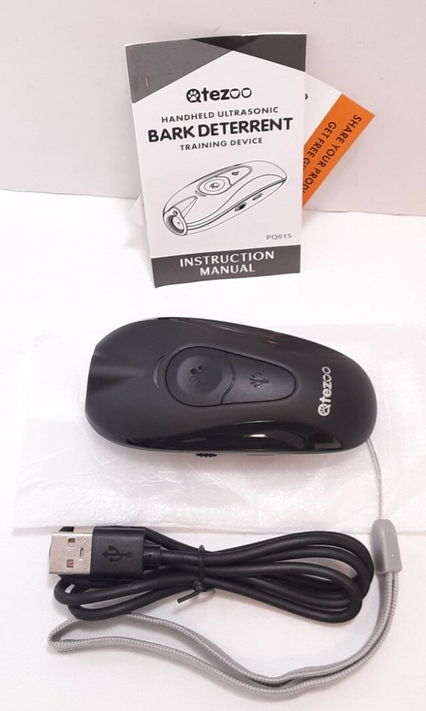 Handheld Ultrasonic Bark Deterrent Training Device New Open Box